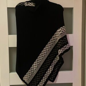 White House black market poncho XS